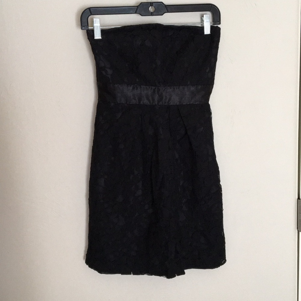 Strapless Black dress